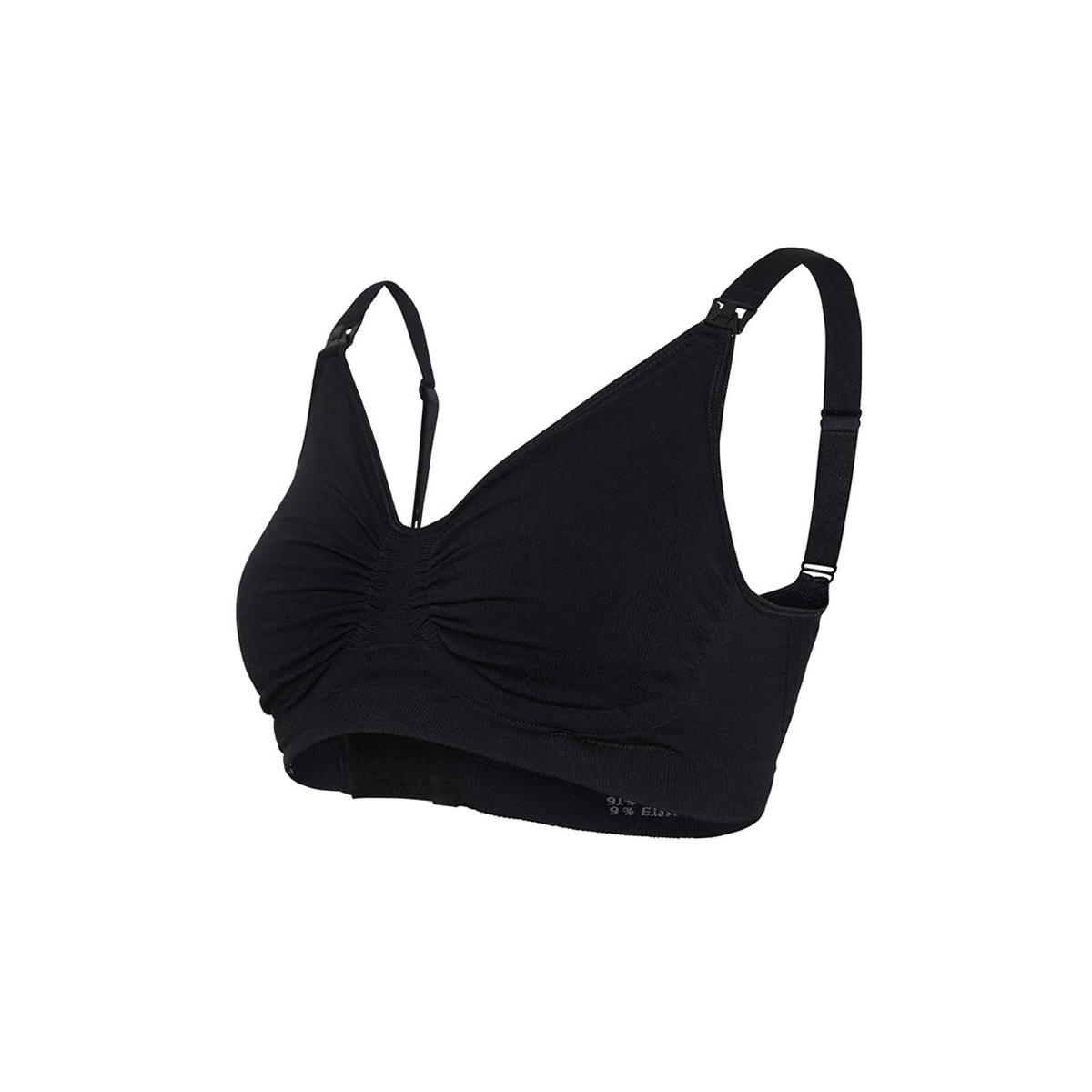 Carriwell Maternity & Nursing Bra with Carri-Gel Support-Black