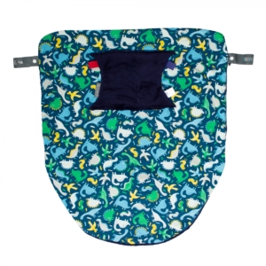 Cheeky Chompers Baby Dino Travel Baby Blanket