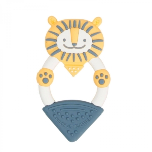 Cheeky Chompers Bertie the Lion Textured Baby Teether