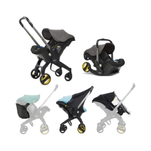 Doona Infant Car Seat Stroller Bundle-Urban Grey
