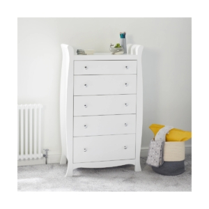 Ickle Bubba Snowdon Tall Chest-White