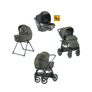 Inglasina Aptica XT Travel Quattro System-Black/Sequoia Green