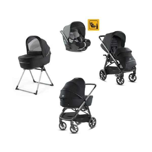 Inglesina Aptica Travel System Quattro-Black/Black