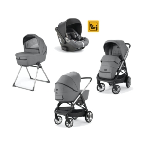Inglesina Aptica Travel System Quattro-Graphite/Kensington Grey