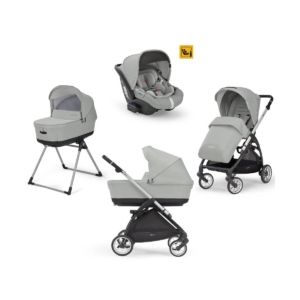 Inglesina Electa Travel System Quattro-Black/Greenwich Silver