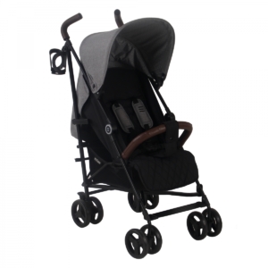 My Babiie MB03 Charcoal Melange Lightweight Stroller (MB03GM)