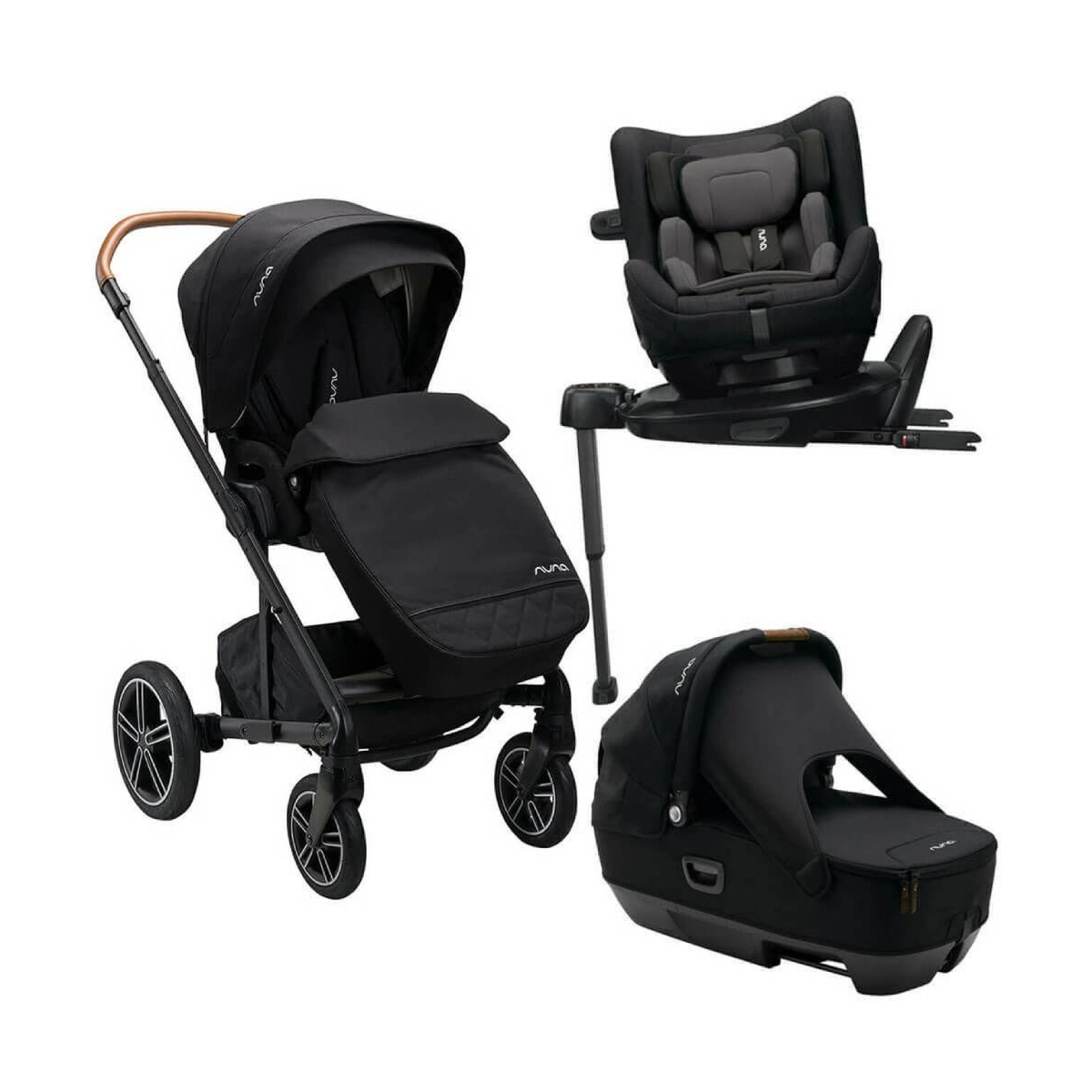 Nuna Mixx Next Generation Cari/Todl BundleCaviar Everything Baby