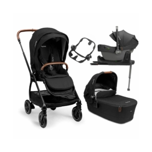 Nuna Triv-Pipa Next 5 Piece Pushchair Bundle-Caviar