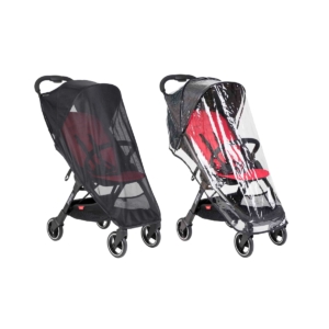 Phil & Teds Go All Weather Cover Set-Black (New 2022)