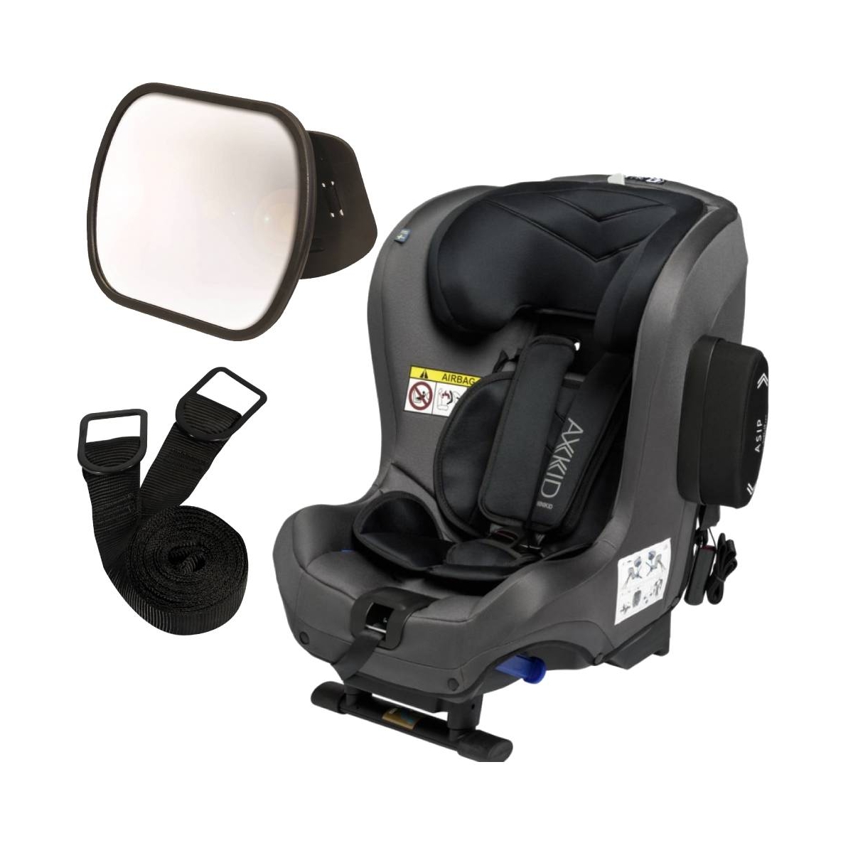 Axkid Minikid 2 Rearward Facing Car Seat-Granite With FREE Baby