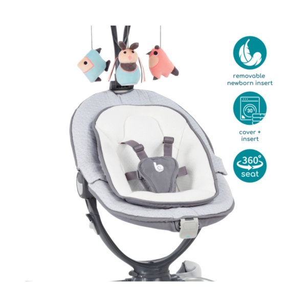 Babymoov Swoon Up Bouncer-Graphik Grey
