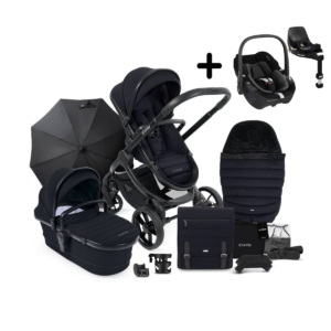 iCandy Peach 7 Pushchair + Maxi Cosi Pebble 360 Car Seat & Base