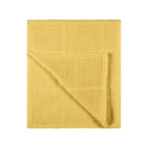 Ickle Bubba Rustic Safari 100% Cotton Reversible Blanket-Ochre