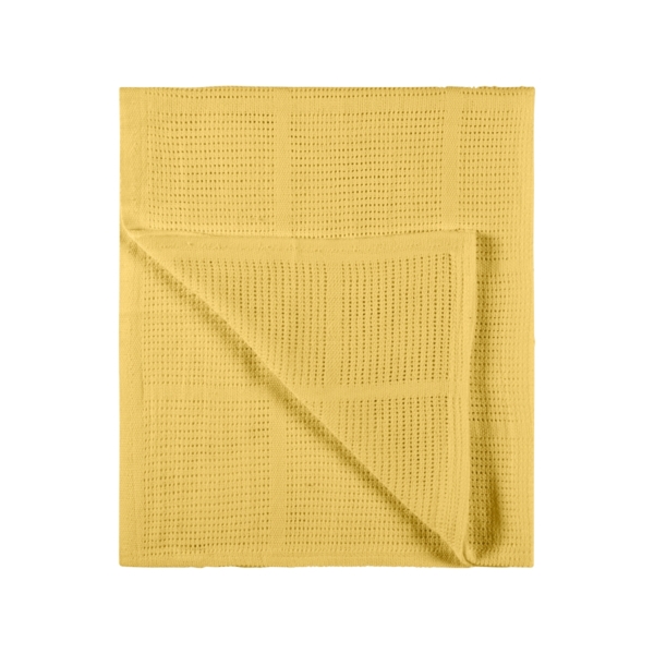 Ickle Bubba Rustic Safari 100% Cotton Reversible Blanket-Ochre