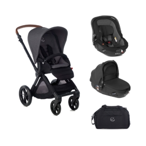 Jané Muum Matrix Light 2 Travel System Bundle-Cold Black (2022)