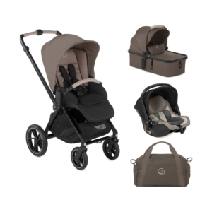 Jané Muum Pro + Micro Pro + Koos iSize R1 Travel System-Oak Mil