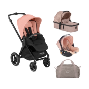 Jané Muum Pro + Micro Pro + Koos iSize R1 Travel System-Pale (2
