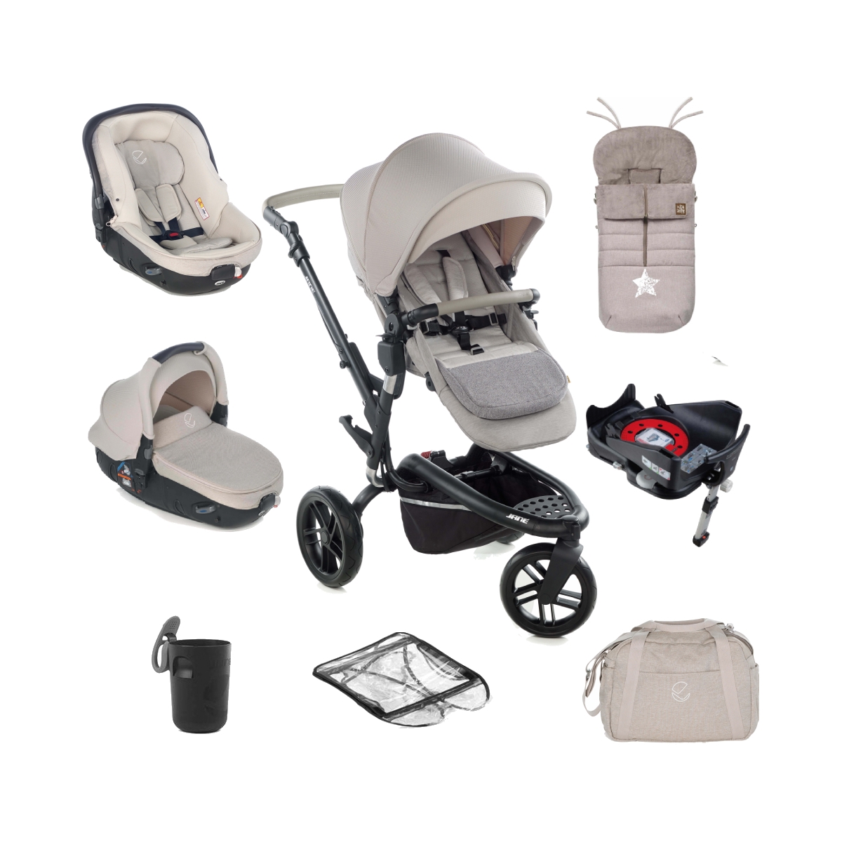 Jané Trider Matrix 10 Piece Bundle-Sand (2022)