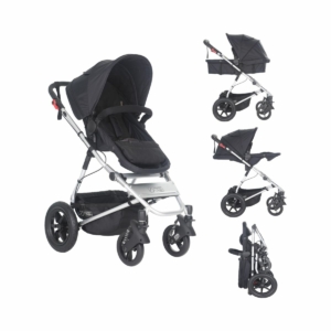 Mountain Buggy Cosmopolitan 2in1 Pram System-Black