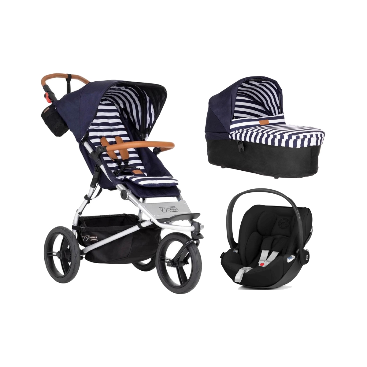 Mountain Buggy Urban Jungle 3in1 Travel SystemNautical (2022