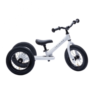 Trybike 2-in-1 Vintage Balance Trike-White