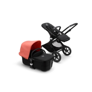 Bugaboo Fox 3 Complete Pushchair- Black/Midnight Black/Sunrise R