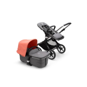 Bugaboo Fox 3 Complete Pushchair- Graphite/Grey Melange/Sunrise