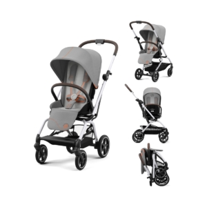 Cybex Eezy S Twist+2 Pushchair-Lava Grey/Silver (2022)