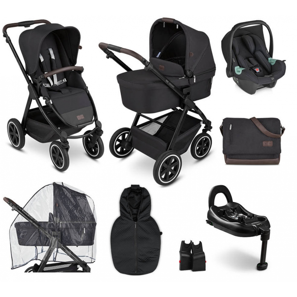 ABC Design Samba Fashion ISOFIX Bundle-Midnight (2022) - Everything Baby