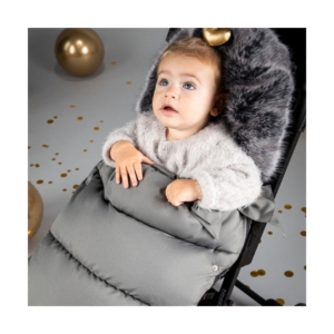 Bizzi Growin Nanook Footmuff-Tornado Grey (2022)