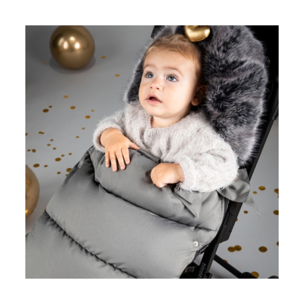 Bizzi Growin Nanook Footmuff-Tornado Grey (2022)