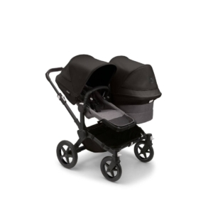 Bugaboo Donkey 5 Duo Styled By You Pushchair Black/Grey Melange/