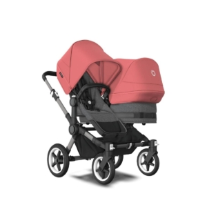Bugaboo Donkey 5 Duo Styled By You Pushchair-Graphite/Grey Melan