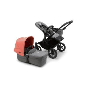 Bugaboo Donkey 5 Mono Styled By You Pushchair-Black/Grey Melange