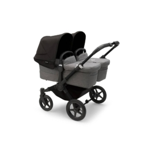 Bugaboo Donkey 5 Twin Styled By You Pushchair-Black/Grey Melange