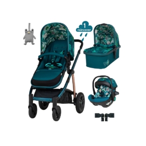 Cosatto Wow 2 Acorn Car Seat Bundle-Midnight Jungle
