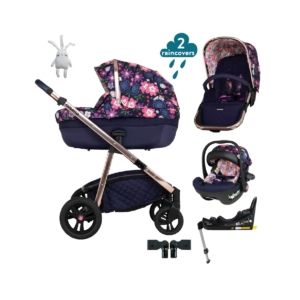 Cosatto Wow Continental Acorn Car Seat and i-Size Base Bundle-Da