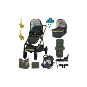 Cosatto Wow XL (Acorn) Everything Bundle-Bureau