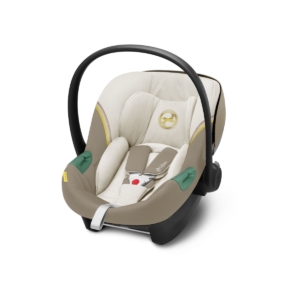 Cybex Aton S2 i-Size Car Seat-Seashell Beige (2022)