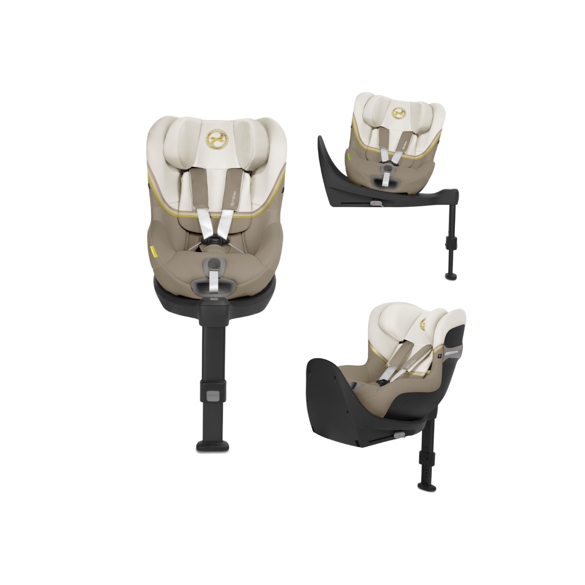 Cybex Sirona SX2 i-Size Car Seat-Seashell Beige (2022)