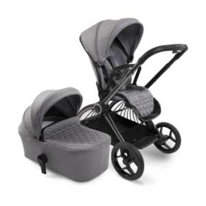 iCandy Core Combo 2-in-1 Pram System Bundle-Light Grey