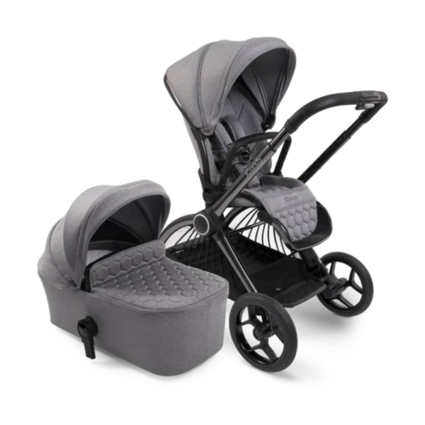 iCandy Core Combo 2-in-1 Pram System Bundle-Light Grey