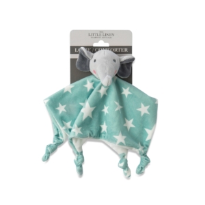 Little Linen Comforter Toy-Elephant Star