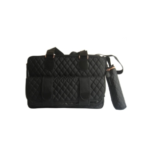 My Babiie Billie Faiers Quilted Deluxe Baby Changing Bag-Black (
