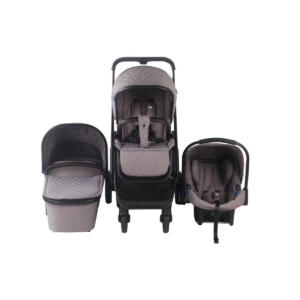 My Babiie Samantha Faiers Quilted Belgravia Travel System-Grey M