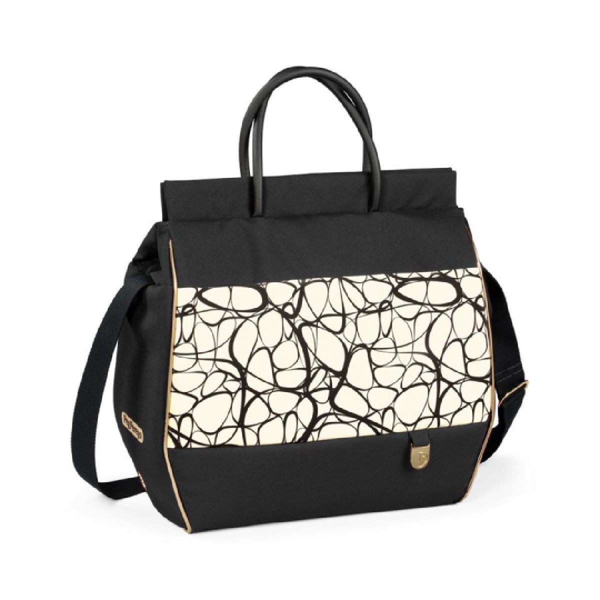 Peg Perego Borsa Changing BagGraphic Gold Everything Baby