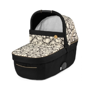 Peg Perego Veloce Culla Grande Carrycot + Raincover-Graphic Gold