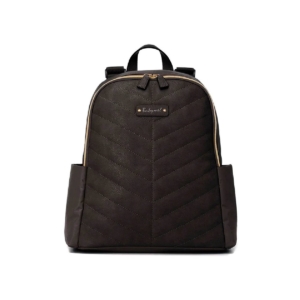 Babymel Gabby Vegan Leather Backpack - Black