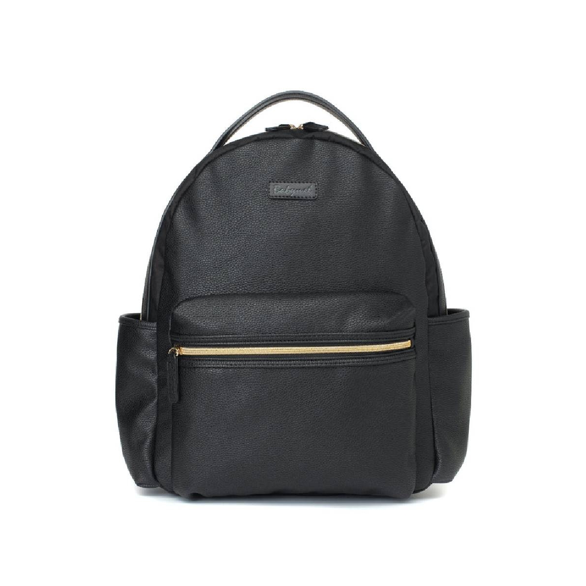 Babymel Lola Vegan Leather Backpack - Black