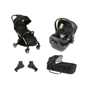 Chicco Goody Plus 3in1 Travel System Bundle-Black Re Lux